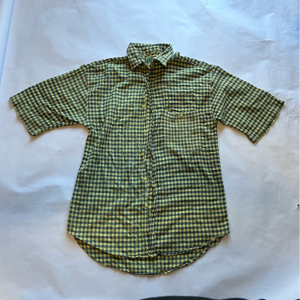 In private button down